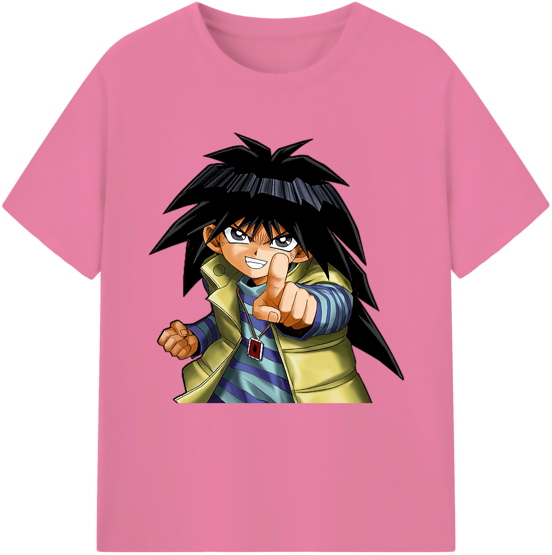 （画像用） 遊☆戯☆王 Yu-Gi-Oh! 綿100％半袖Tシャツ（フロントプリント）